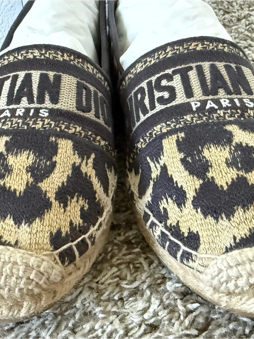 Dior espadrilles bold